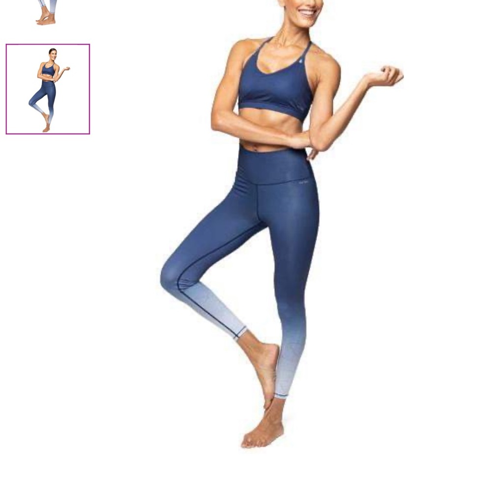AR-33 Alpha 7/8 High Waisted Legging, Ocean Fade